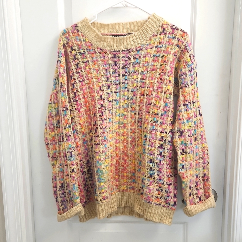 Multicolor sweater size M